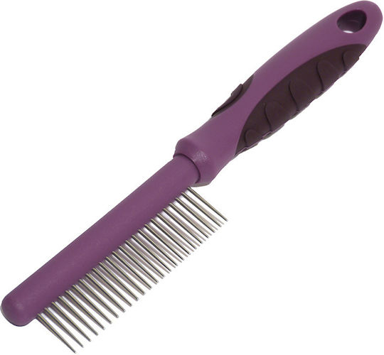 Rosewood Protection Coarse Comb for Misc Hair Lengths for Coat Care Burgundy