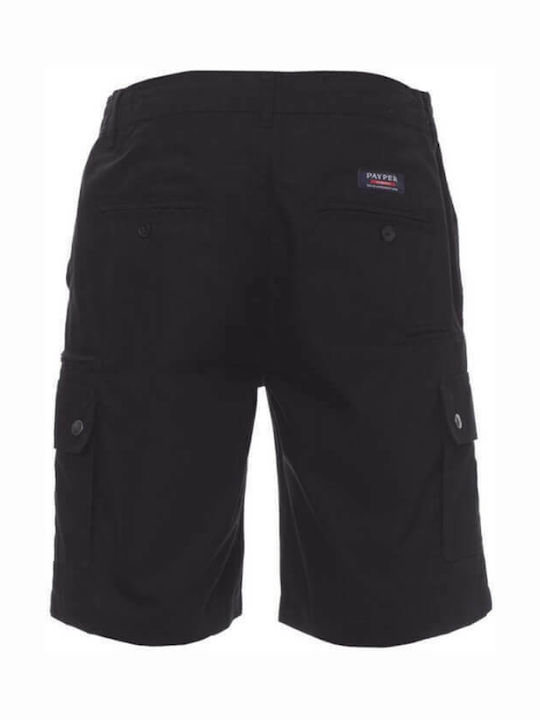Payper Rimini Summer Work Shorts Black made of Cotton