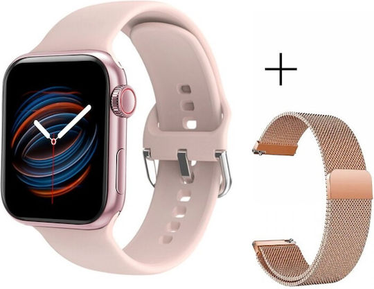 NO.1 N78 Smartwatch με Παλμογράφο (Ροζ)