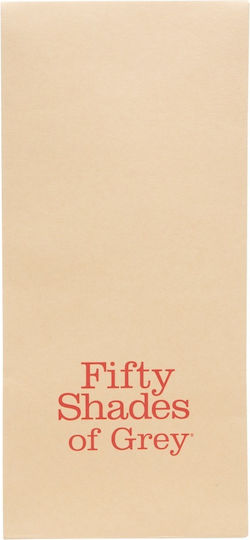 Fifty Shades of Grey Sweet Anticipation Blindfold BDSM Μάσκα σε Γκρι Χρώμα