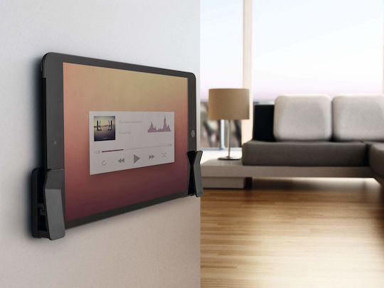 Durable Visioclip Tabletständer Wand in Gray Farbe