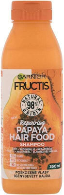 Garnier Fructis Hair Food Papaya Șampoane de Reconstrucție/Nutriție pentru Toate Tipurile Păr 1x350ml