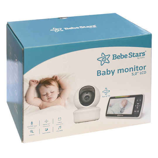 Bebe Stars Baby Monitor , Two-way Communication & Lullabies