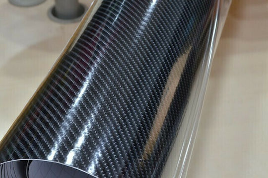 Carbon Αυτοκόλλητη Μεμβράνη Αυτοκινήτου Carbon McCarbon 583 Bubble Free 152 x 20cm σε Μαύρο Χρώμα