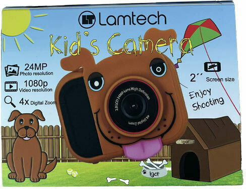Lamtech Kid Camera Action Camera Full HD (1080p) with Screen 2" Orange