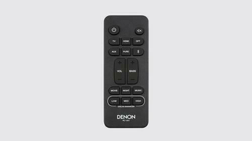 Denon DHT-S217 Soundbar 2.1 Bluetooth και HDMI με Τηλεχειριστήριο Μαύρο
