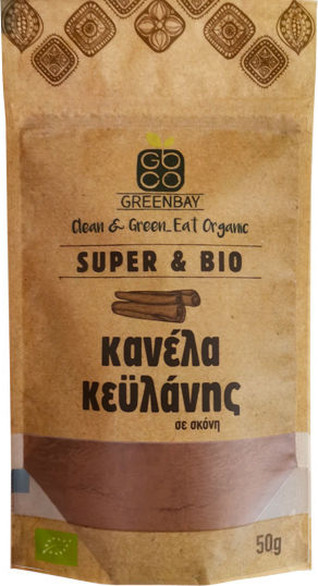 Green Bay Канела Органичен Цейлонски в прах 50гр