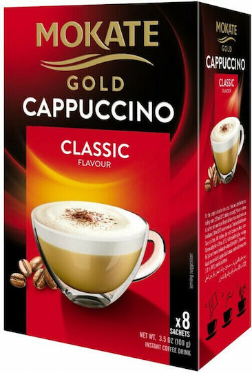 Mokate Στιγμιαίος Καφές Classic Gold 8x100gr