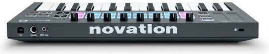 Novation Midi Keyboard FLkey Mini with 25 Keyboard Black