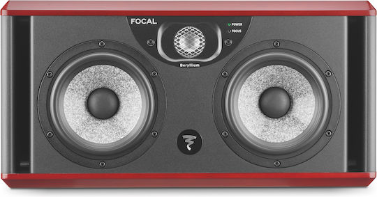 Focal Twin6 Ηχείo Studio Monitor 6.5" 190W (Τεμάχιο) Κόκκινο