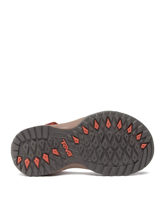 Women's Flat Sandals Sporty Orange