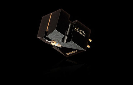 Denon Κεφαλή Πικάπ DL-103R Κινητού Πηνίου σε Μαύρο Χρώμα