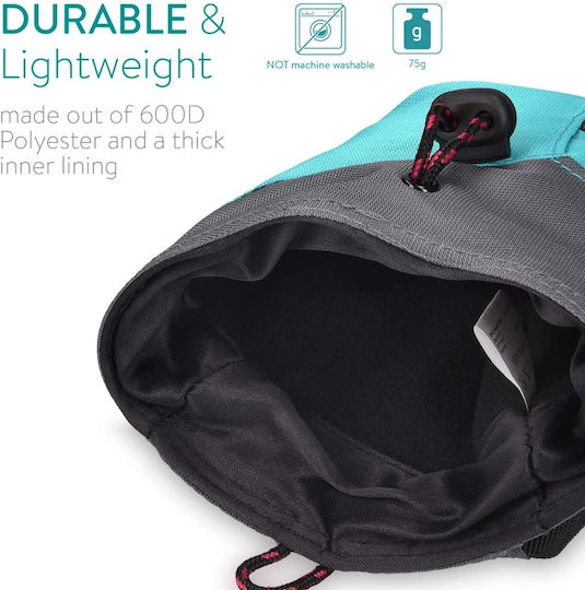 Navaris Chalk Bag Magnesia Case Light Blue