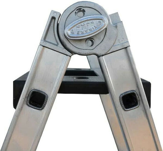 Profal Doppelter Kombinationsleiter Aluminium