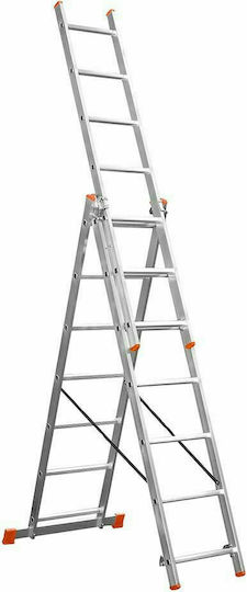 Bulle Dreifach Kombinationsleiter Aluminium