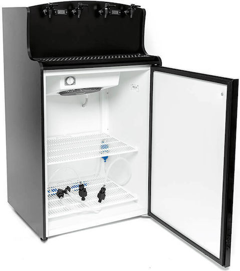 Crystal SA CRW 400P Gewerblicher Weinkühlschrank 280Es mit Betriebstemperatur +2°C / +10°C L76.5 x B71 x H137.5cm