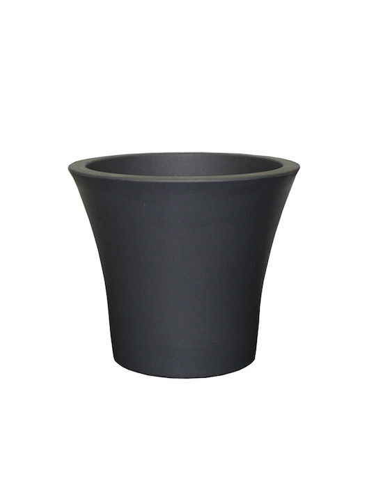 Plastona City 20 Pot Black 20x17.5x17.5cm