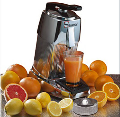 Santos Στίφτης Juicer Lever 10 Chrome 230W