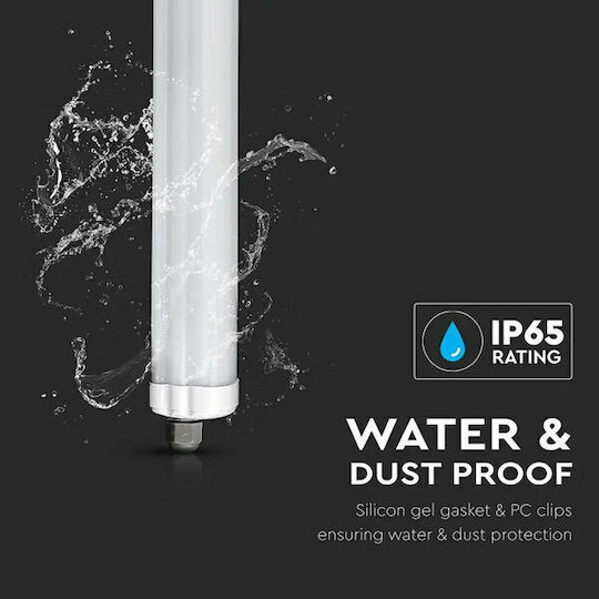 V-TAC Lichtleiste Außenbereich mit integriertem LED 48W 150cm