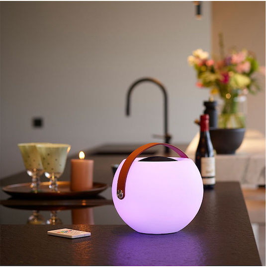 Artsound Lightball Boxă Bluetooth cu Durată de Baterie până la 8 ore Alb