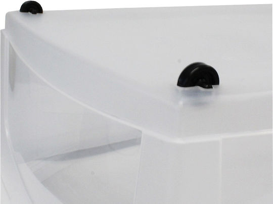 Viomes Plastic Storage Box with Lid Pastel Green 59x40x19cm 1pcs