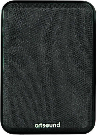 Artsound AS150 Hi-Fi Lautsprecher Buch selbst 110W 2 Anzahl von Fahrern B13.5xT15.2xH18.5cm. Schwarz