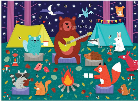 Kids Puzzle Camping for 4+ years old+ Years 60pcs Mudpuppy