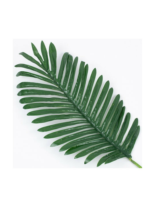 GloboStar Artificial Decorative Branch Palm Tree Green 73cm 1pcs