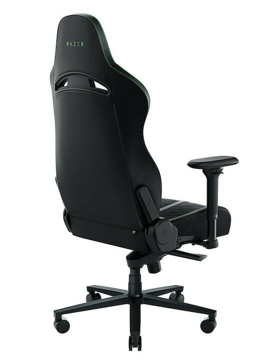 Razer Enki Artificial Leather Gaming Chair with Adjustable Arms Black/Green