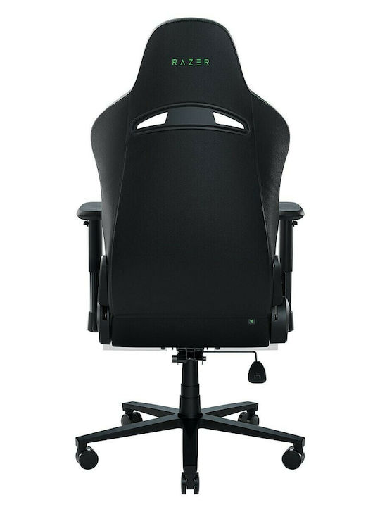 Razer Enki X Καρέκλα Gaming Δερματίνης με Ρυθμιζόμενα Μπράτσα Black / Green