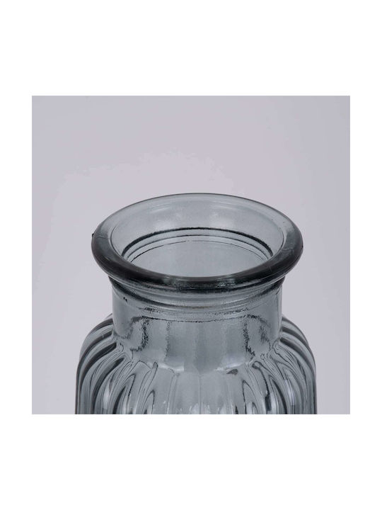 GloboStar Decorative Vase Layla Gray 11x11x22cm