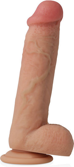 Cyber Silicock Gurtzeug mit Dildo 21cm in Hautfarbe