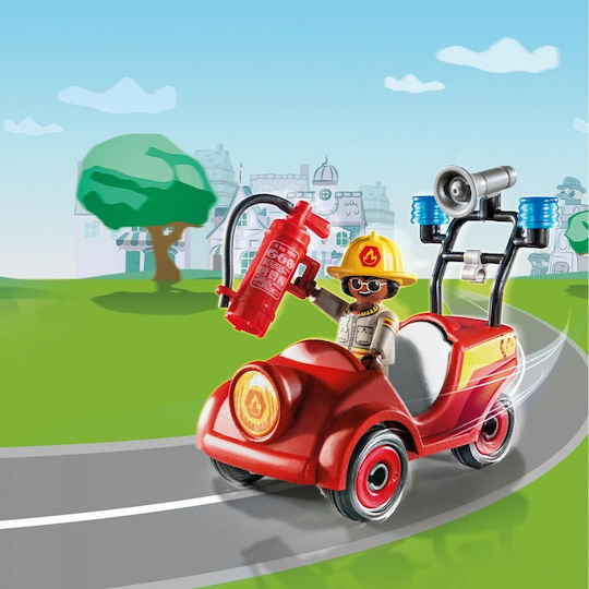 Playmobil Duck On Call Mini Όχημα Πυροσβεστικής για 3 ετών