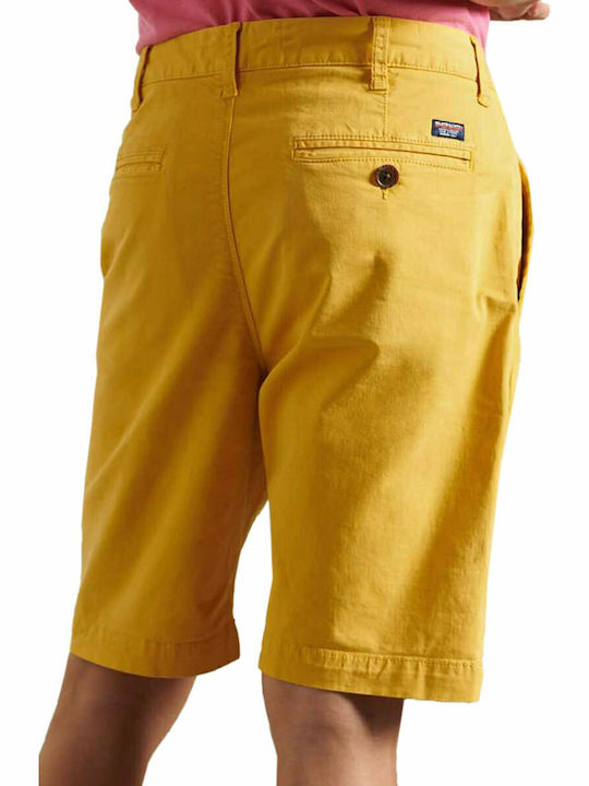 Superdry Basic Herrenshorts Chino Gelb