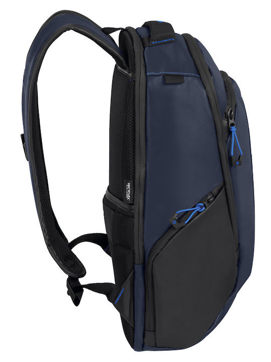 Samsonite Ecodiver USB Αδιάβροχη Τσάντα Πλάτης για Laptop 15.6" με Θύρα USB Blue Nights