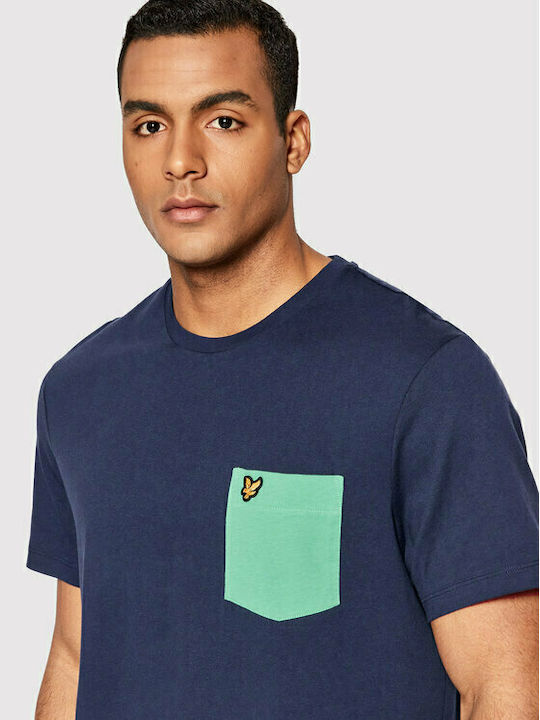T-shirt Navy Μπλε