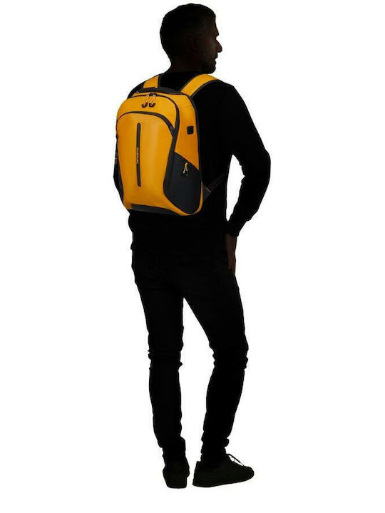 Samsonite Ecodiver USB Wasserdicht Tasche Rucksack für Laptop 15.6" in Gelb Farbe