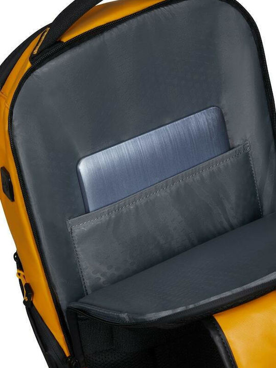 Samsonite Ecodiver USB Wasserdicht Tasche Rucksack für Laptop 15.6" in Gelb Farbe