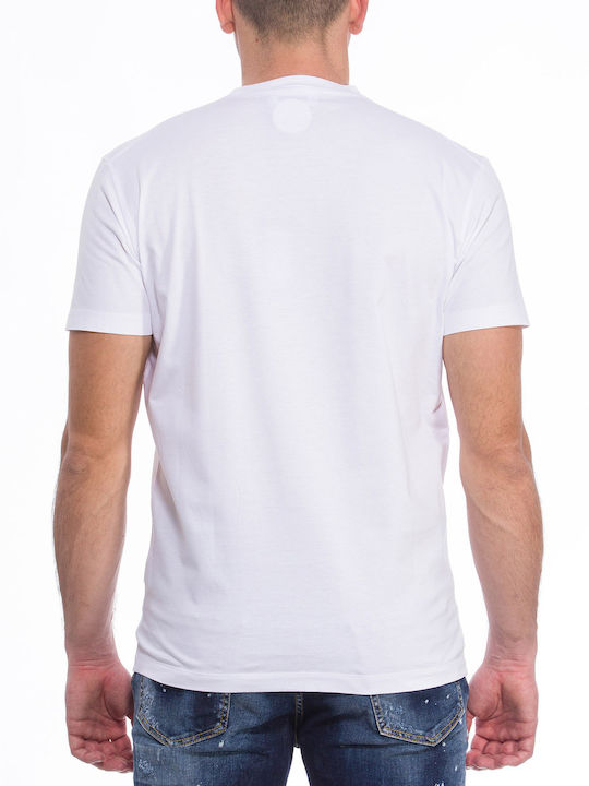Dsquared2 Ανδρικό T-shirt Λευκό