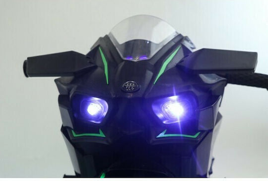 Παιδική Μηχανή Ninja Duo Ηλεκτροκίνητη 12 Volt Μαύρη για 3+ ετών