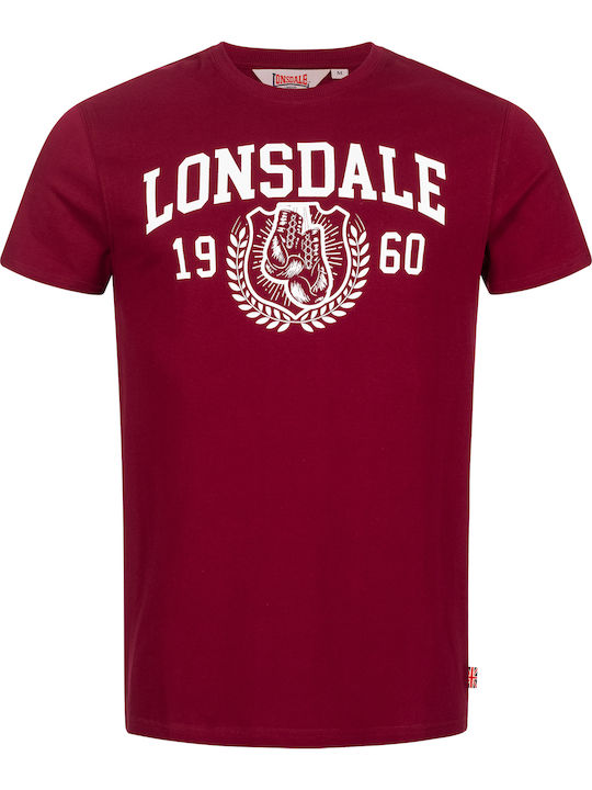 Staxigoe T-shirt Oxblood / White