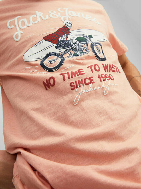 Tricou roz coral