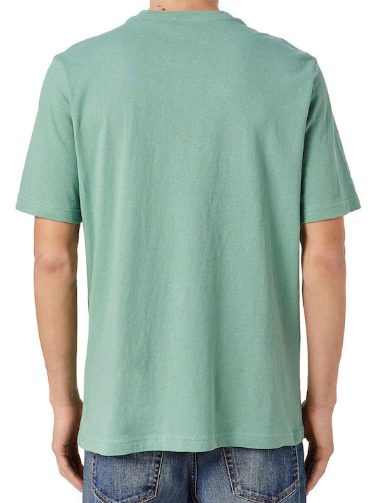 Diesel T-Just-C15 Men's Short Sleeve T-shirt Green