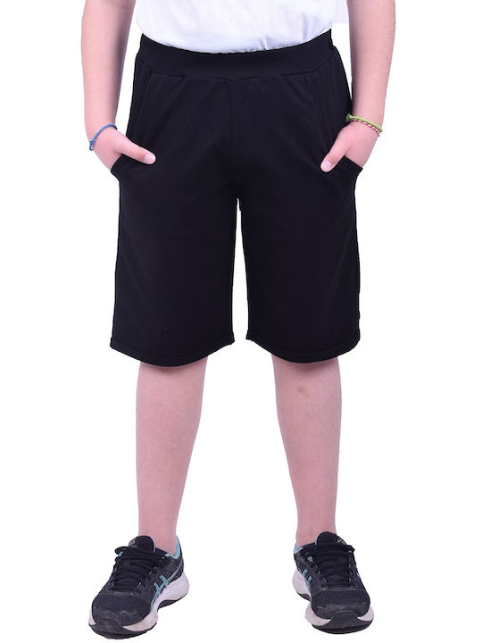 Kids' Shorts/Bermudas Fabric Black