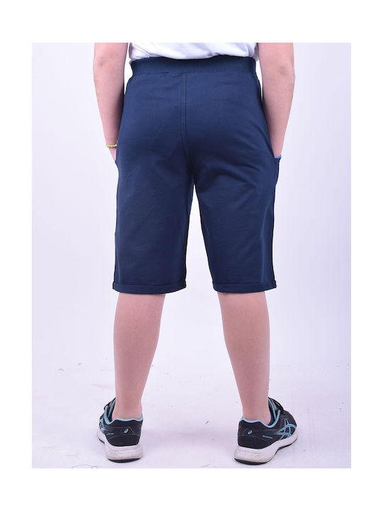 Kids Shorts/Bermuda Fabric Navy Blue