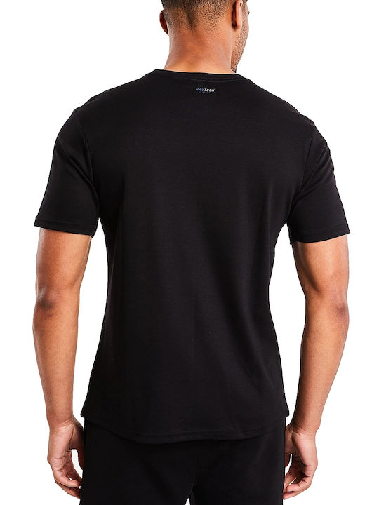 Nautica Men's Short Sleeve T-shirt Black