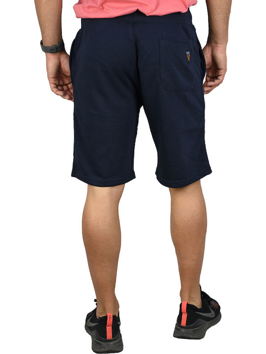 Αθλητική Ανδρική Βερμούδα Navy Μπλε