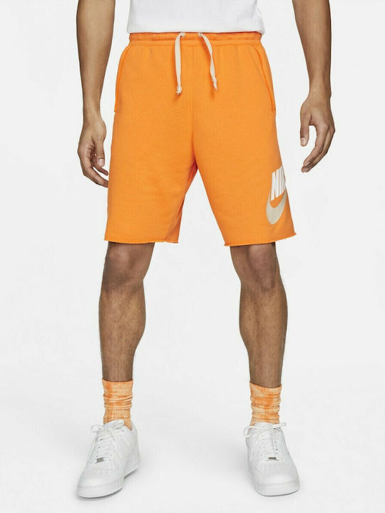 Classic Essentials Men's Athletic Shorts Orange