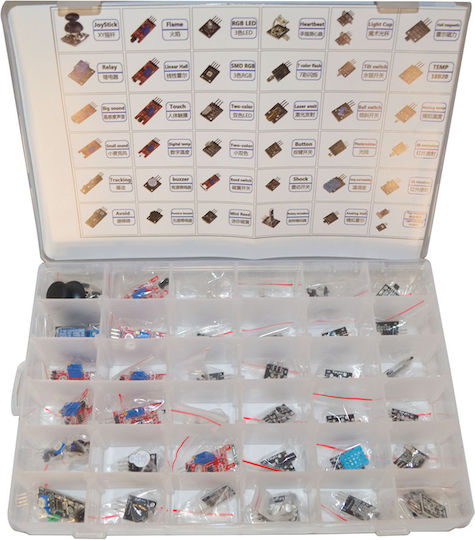 37 σε 1 Sensor Module Shield Start Kit pentru Arduino
