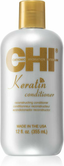 CHI Keratin Conditioner Αναδόμησης/Θρέψης για Όλους τους Τύπους Μαλλιών 355ml